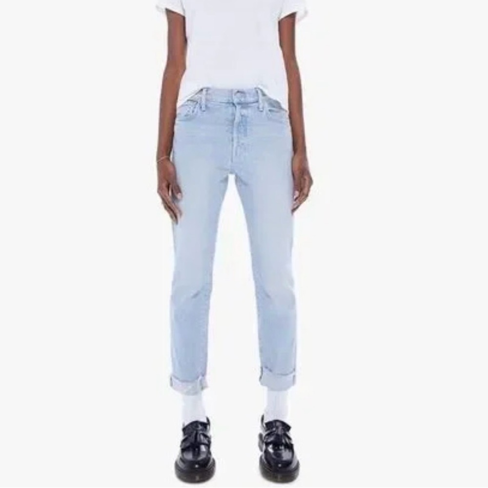 MOTHER The Scrapper Cliff Ankle Fray In Lonely Hearts Club Size 29